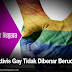Aktivis Gay Tidak Dibenar Berucap