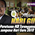 Perutusan MB Terengganu sempena Hari Guru 2018