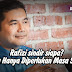 Rafizi sindir siapa? Saya Hanya Diperlukan Masa Susah