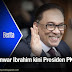 Anwar Ibrahim kini Presiden PKR